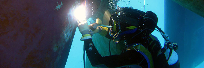 Permanent Underwater Hull Repair 2